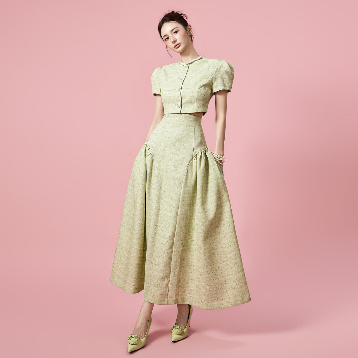 TP9214 Jacket and Skirt Set